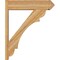 Ekena Millwork Olympic Arts & Crafts Rough Sawn Outlooker, Western Red Cedar, 8"W x 32"D x 38"H OUT08X32X38OLY03RWR - alternate 4